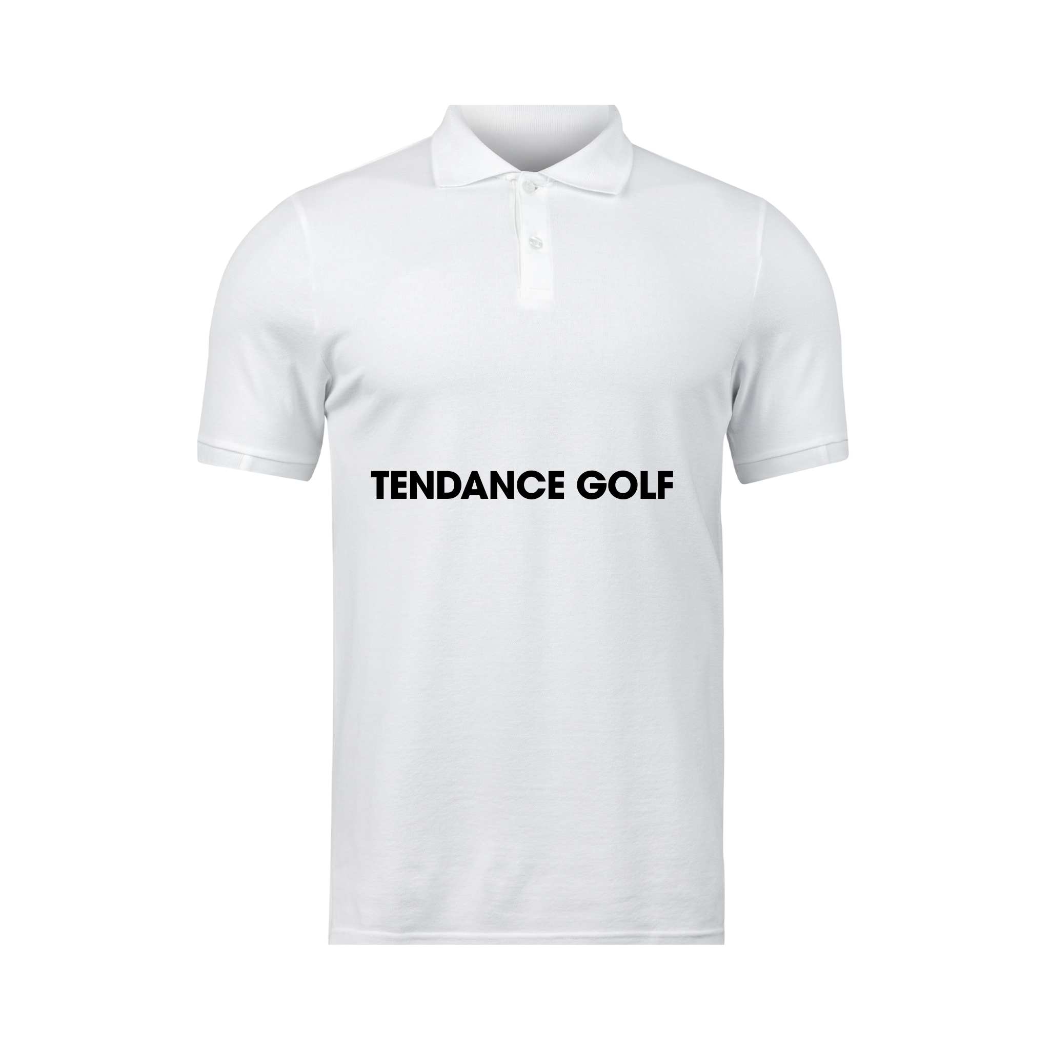 Polo de golf blanc - tendance 