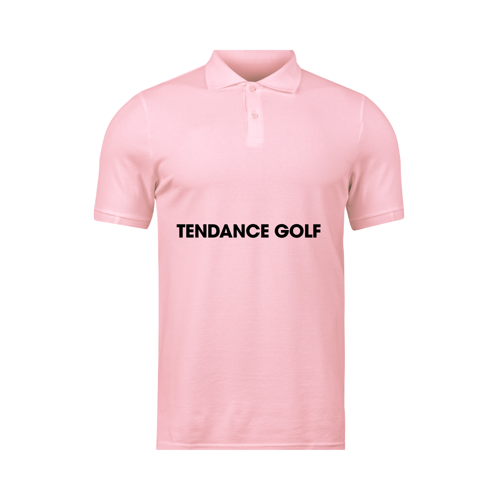 polo de golf rose - tendance